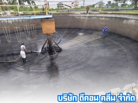 รับจ้างดูดตะกอนบ่อบำบัดน้ำเสียระยอง